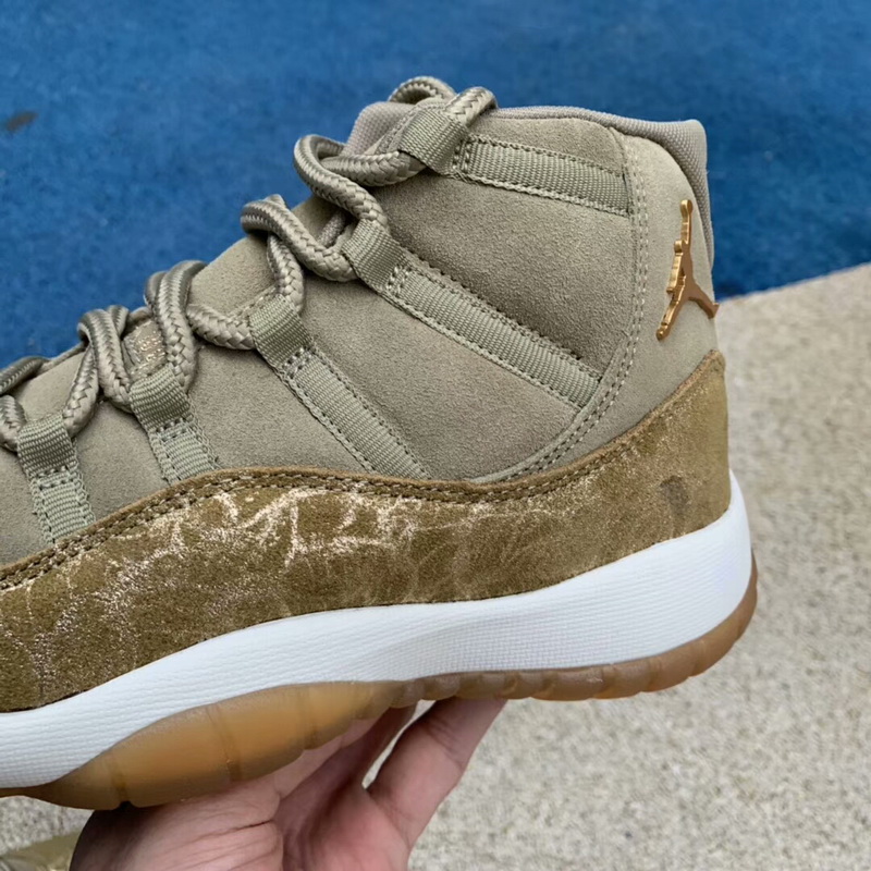 Authentic Air Jordan 11 Neutral Olive